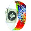 Olivia Pratt 2-Pack Printed Silicone Apple Watch Band - 2 of 4