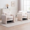 NicBex Rounded Corner/Sharp-Angle Chair Modern Accent Chair, Stylish Comfy Sofa Chair Single Seat for Many Scenarios - 3 of 4