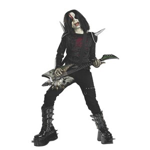 Disguise Boys' Metal Mayhem Costume - Size 7-8 - Black - 1 of 1