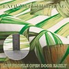 Modern Tropical Leaf Area Rug Soft Washable Rug Low Pile Non Slip Floor Carpet - 4 of 4