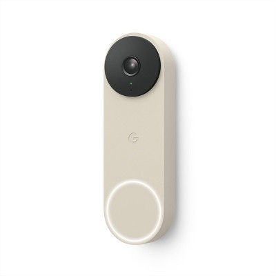 Google Nest Doorbell (Wired) 2nd Generation - Linen