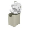 Foundations Mini Diaper Pail with Airtight Lid - Durable & Odorless Diaper Disposal, Holds up to 30 Newborn Diapers, Refill with Any Bags - 3 of 4