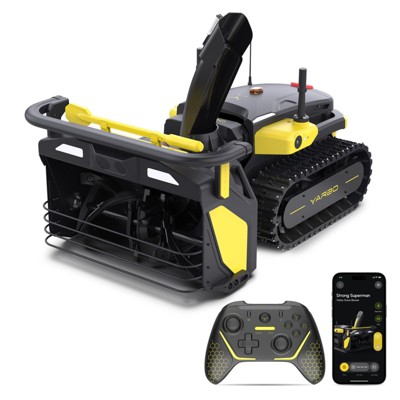 YARBO Snow Blower Robot, 24/7 Autonomous 2-Stage Robotic Snowblower with 6-40ft Throwing Distance, 12" Cleaning Height