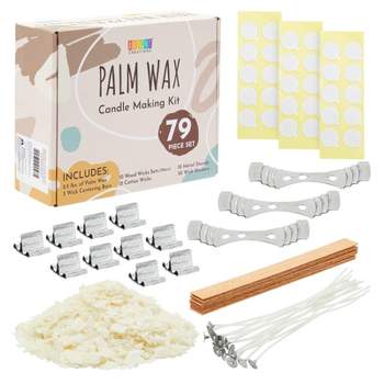 Hearthsong Diy Natural Beeswax Candle Making Kit For Kids And Adults With  12 Sheets Of Beeswax, Makes Up To 24 Candles, Pastel Colors : Target