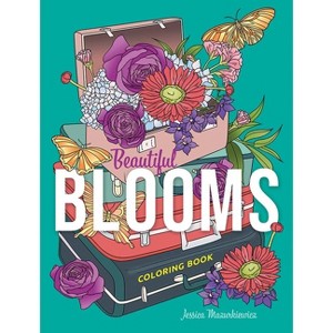 Beautiful Blooms Coloring Book - (Dover Adult Coloring Books) by  Jessica Mazurkiewicz (Paperback) - 1 of 1
