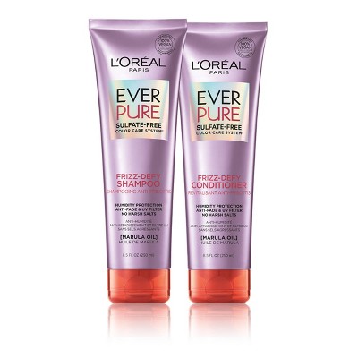 L'oreal Paris Everpure Sulfate Free Purple Shampoo For Colored Hair : Target