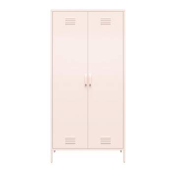 RealRooms Shadwick Tall 2 Door Closed Metal Storage Locker Cabinet