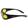 Global Vision Eyewear Hercules Plus Safety Motorcycle Glasses with Yellow Lenses - 3 of 4