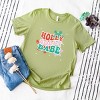 Simply Sage Market Holly Jolly Babe Snowflakes Short Sleeve Tee - 3 of 4