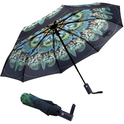 Clotth Travel Essentials Umbrella Windproof, Compact, Lightweight, Automatic Open/Close, Strong And Portable Folding Small Umbrella For Rain