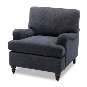 NicBex Polyester Accent Chair,Upholstered Living Room Chairs with Mid-Height Backrest and English Roll Arm,Accent Chairs for Living Room - 1 of 4