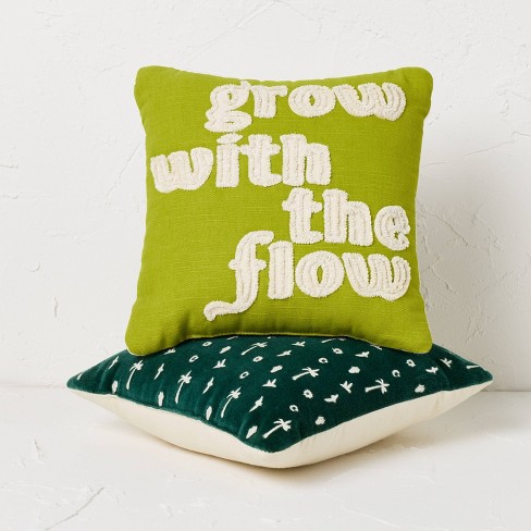 Kate spade green shops pillow