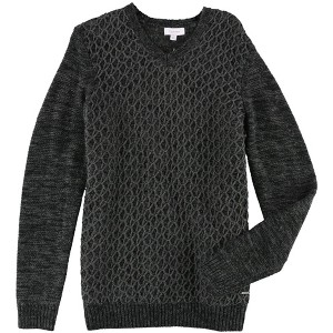 Calvin Klein Mens Mixed Yarn Pullover Sweater - 1 of 2