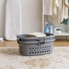 IRIS USA Plastic Clothes Laundry Basket, Hamper - 3 of 4