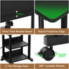Besiost Height Adjustable C Table with USB Port and Wheels - 4 of 4