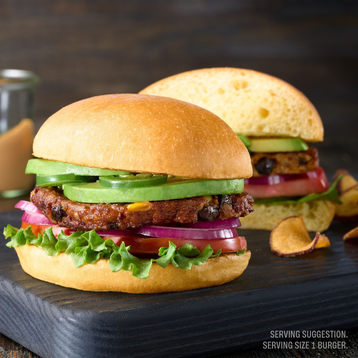 MorningStar Farms Veggie Frozen Burgers Spicy Black Bean - 9.5oz/4ct - thumbnail 4
