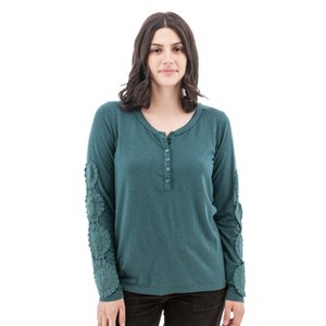 Aventura Clothing Women's Crystal Henley - 1 of 1