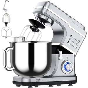 660W 7.5QT Stand Mixer - 10-Speed Dough Mixer with Tilt-Head, Dishwasher-Safe Accessories - 1 of 4