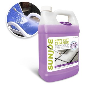 Sun Joe All-Purpose Pressure Washer Concentrated Cleaner and Degreaser Detergent for Wood, Brick, Tile, and Metal Surfaces, 1 Gallon - 1 of 4