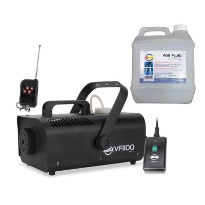 American DJ VF1100 1000W Medium Size Fog Machine w/ Remote & 4 Liters Fog Fluid