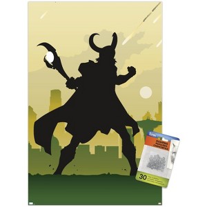 Trends International Marvel Comics - Loki - Minimalist Unframed Wall Poster Prints - 1 of 4