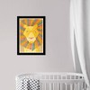 15" x 21" Vibrant Lion Animals Framed Art Print - Wynwood Studio: Modern Decor, Digital Wall Poster - 3 of 4