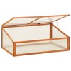 vidaXL Greenhouse 39.4x25.6Inchx15.7Inch FirwoodInch - 2 of 4