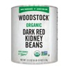 Woodstock Organic Dark Red Kidney Beans - Case of 6/111 oz - 2 of 3