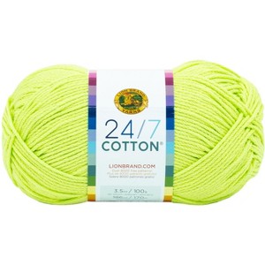 Lion Brand 24/7 Cotton Yarn - 1 of 2