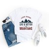 Simply Sage Market Women's Life Is Better In The Mountains Colorful Short Sleeve Graphic Tee - 3 of 4