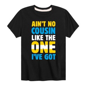 Boys' - Instant Message - Ain't No Cousin Short Sleeve Graphic T-Shirt - 1 of 4