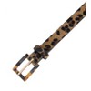 INSPIRE CHIC Women Leopard Print Retro 0.7" Width Faux Fur Leather Waistband Belts 1Pc - 2 of 4