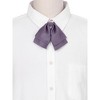 Elerevyo Women's Adjustable Satin Classic Bow Tie - 4 of 4