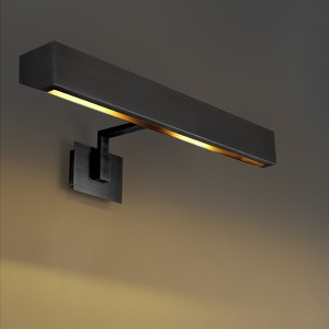 CityFurn 2-Light 18/24" Wide Wall Sconce Hardwire Picture Light - 1 of 4