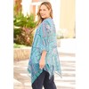Catherines Women's Plus Size Seasonless Cascade Duster - 4 of 4
