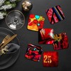 Courtside Market Studio Series 25 Reasons to Celebrate 4″ Square Ceramic Coasters – 6 Piece Set - 2 of 2