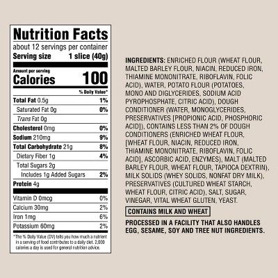 Sliced Cottage Bread - 17oz - Favorite Day™