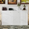 Twin XL Size Murphy Bed with Desk, LED Light and USB Charging Station - 2 of 4