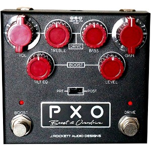 J. Rockett Audio Designs PXO Phil X Signature Overdrive Effects Pedal Black - 1 of 1