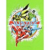 Seven Times Six DC Comics Boys' Justice League All-Star Ensemble Heroes In Action T-Shirt Green - 2 of 3