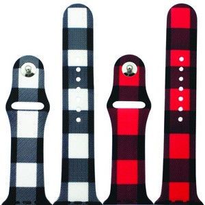 Olivia Pratt Printed Silicone Apple Watch Band - 1 of 4