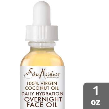 SheaMoisture 100% Virgin Coconut Oil Daily Hydration Overnight Face Oil - 1 fl oz