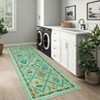 Washable Area Rugs Floral Print Rug - 4 of 4