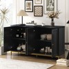 NicBex Buffet Cabinet with Storage Kitchen Cabinet Coffee Bar Sideboard Cabinet for Kitchen,Dining Room,Hallway - 3 of 4