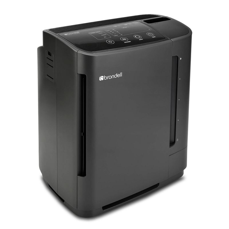 Brondell O2+ Revive True HEPA Air Purifier + Humidifier Black, 1 of 10