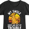 Girls' - Disney - Simba Fitted Short Sleeve Graphic T-Shirt - 2 of 4