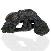 Unique Bargains Resin Tortoise Rock Turtle Basking Platform 11.7"x6"x4.3" Black Green 1 Pcs - 2 of 4