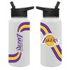 NBA Los Angeles Lakers Retro Wave Thirst Water Bottle - 32oz - 3 of 4