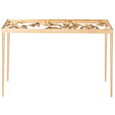 gold console table target