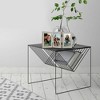 Americanflat Hinged 3 Photo Frame in Driftwood MDF - Desk Photo Frame for 4X6" Photos - Tri Folding Picture Frame For Desk - 4 of 4